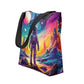 Trippy Astronaut Tote bag