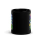 Yerb Labs Trippy Black Glossy Mug