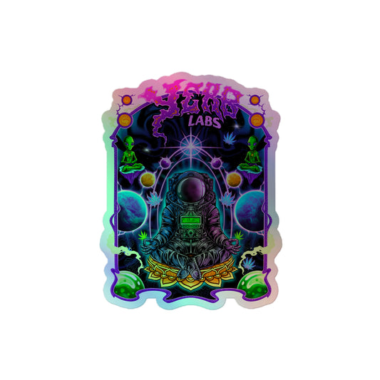 Trippy Yerb Labs Holographic sticker