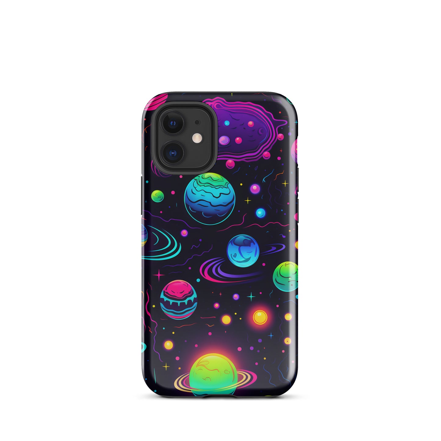 Neon Space Tough Case for iPhone®