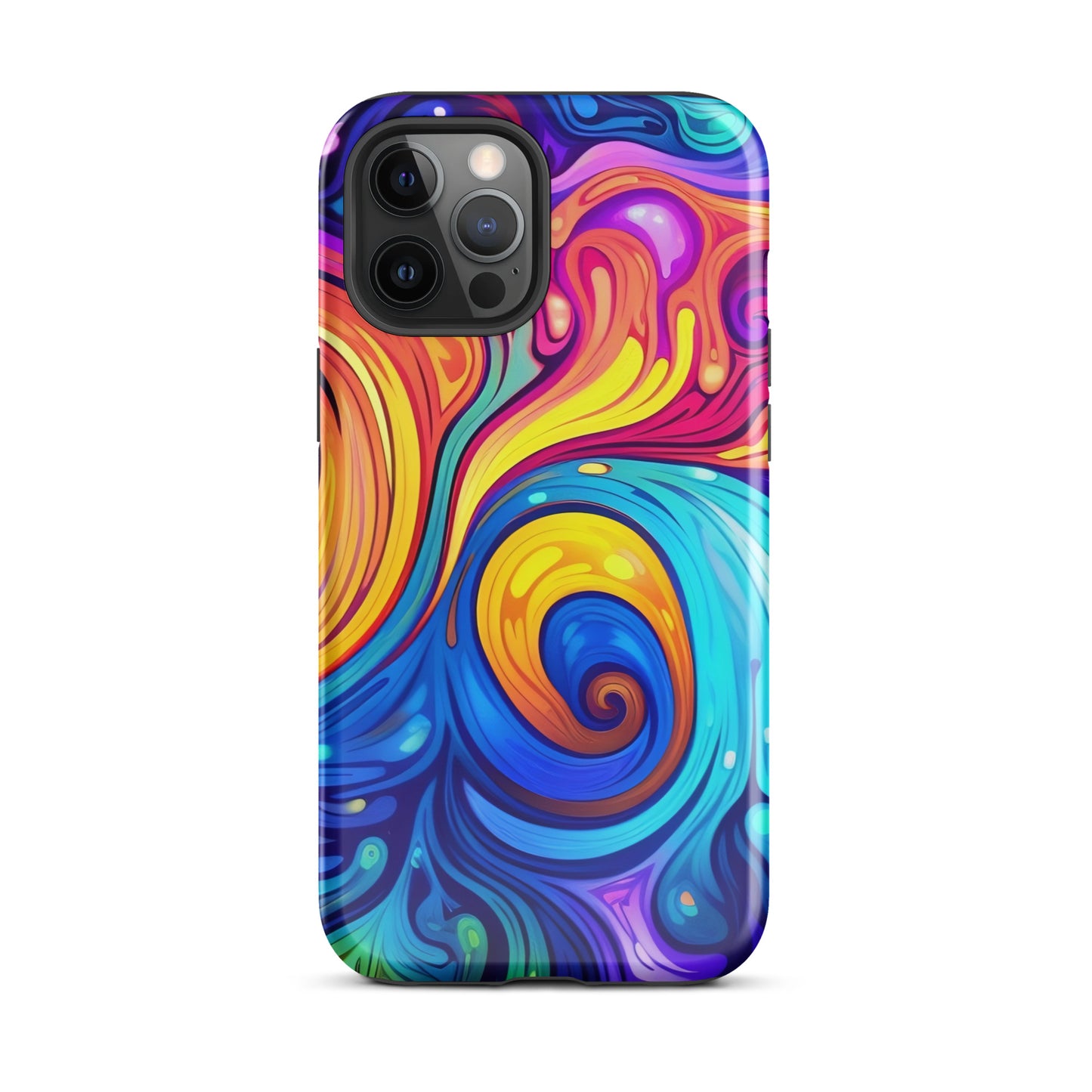 Neon Trippy Tough Case for iPhone®