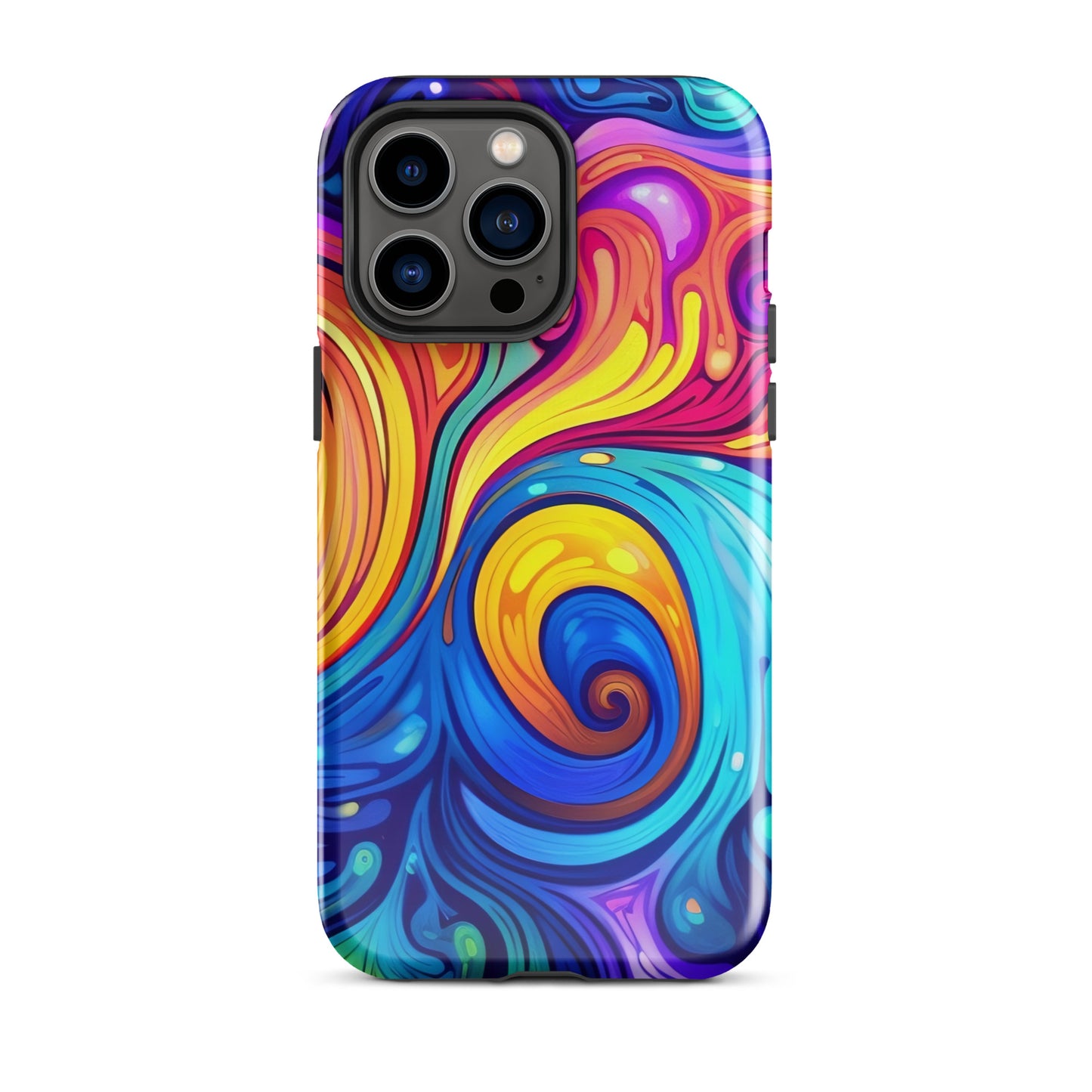 Neon Trippy Tough Case for iPhone®