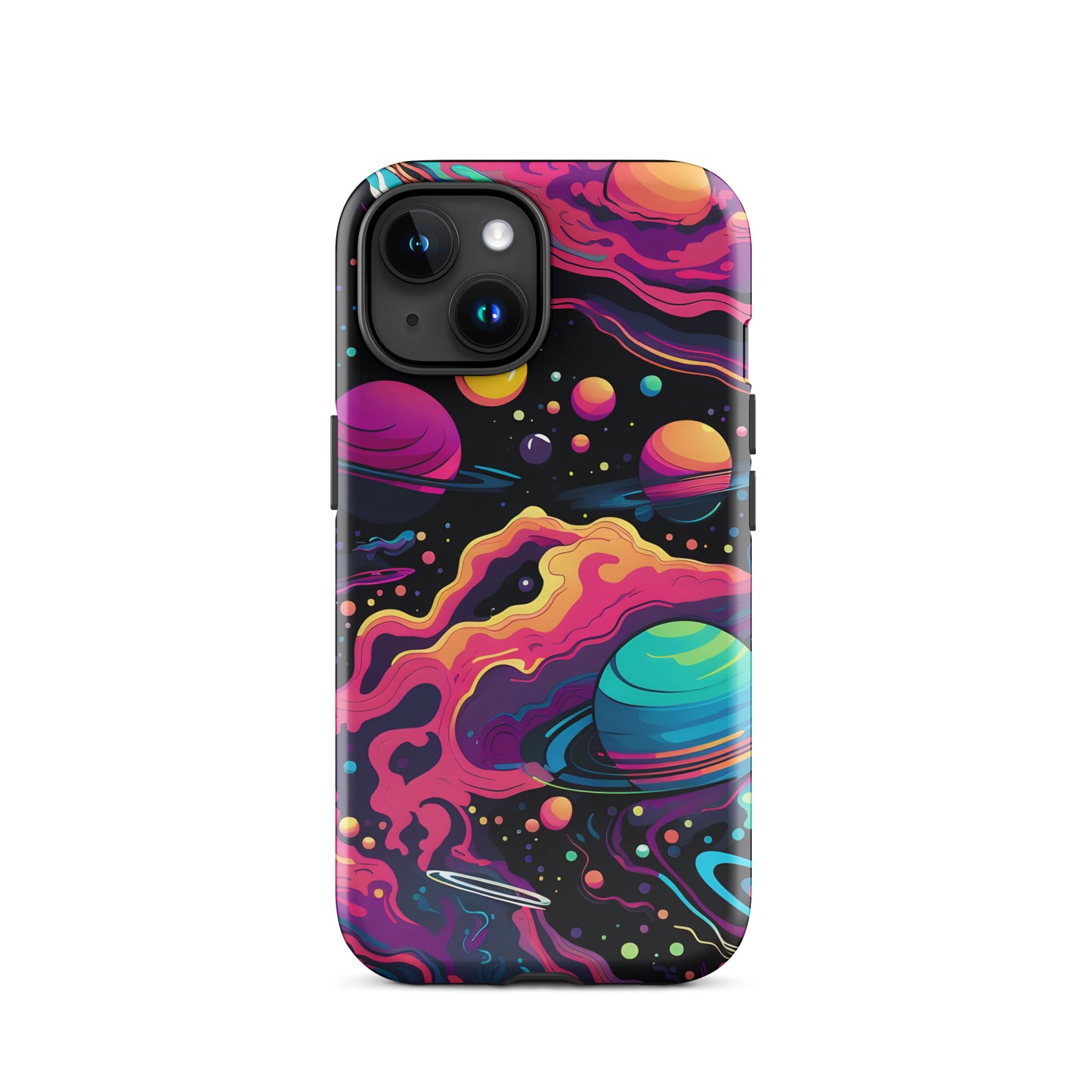 Neon Space Tough Case for iPhone®