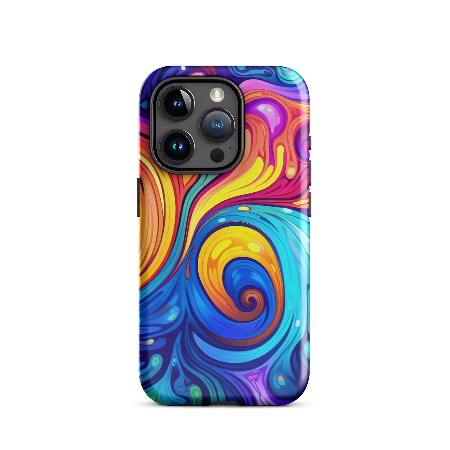 Neon Trippy Tough Case for iPhone®