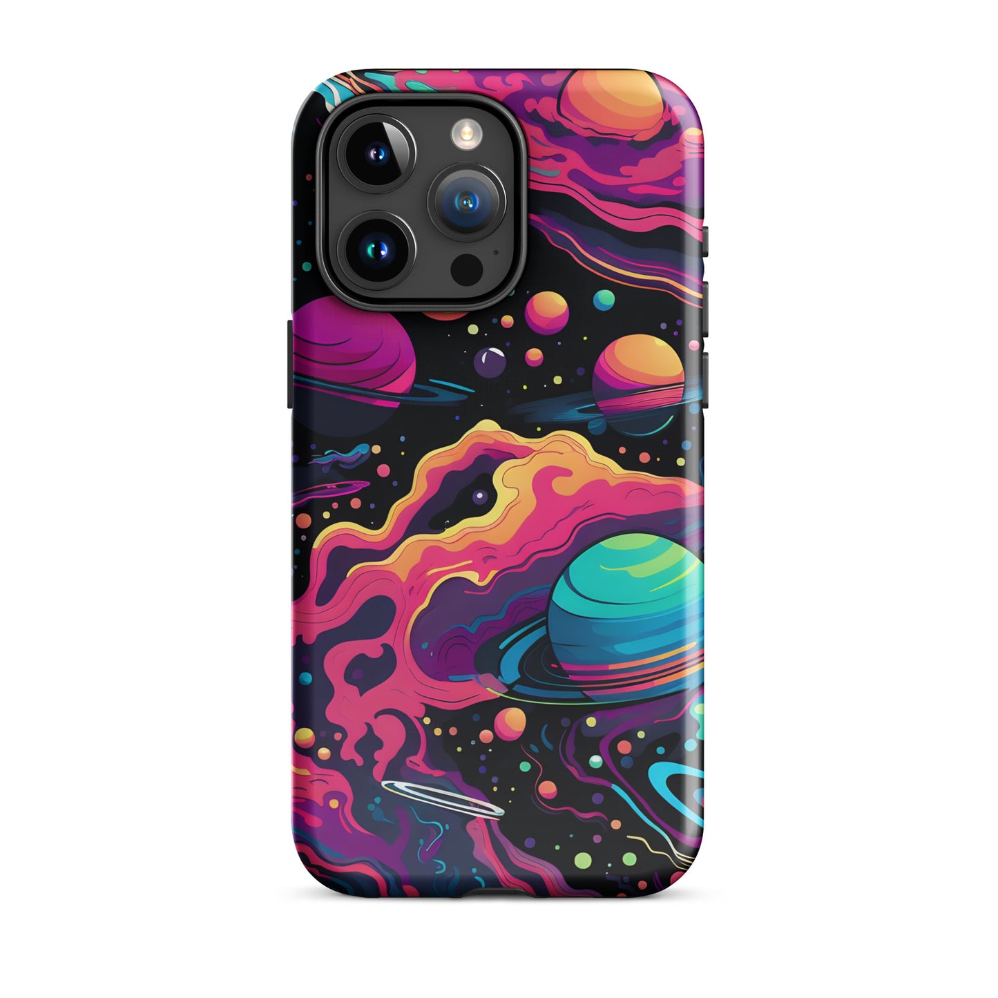 Neon Space Tough Case for iPhone®