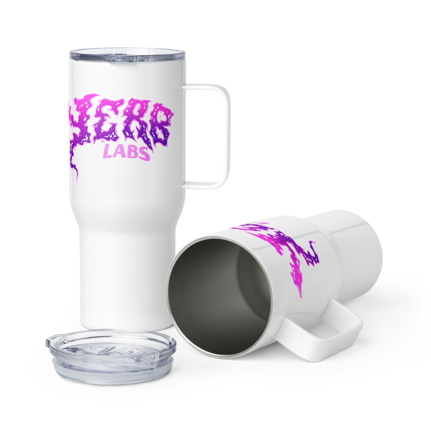 Yerb Labs Travel mug with a handle